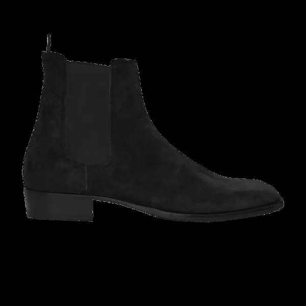 Ботинки Челси Saint Laurent Wyatt 30, черный