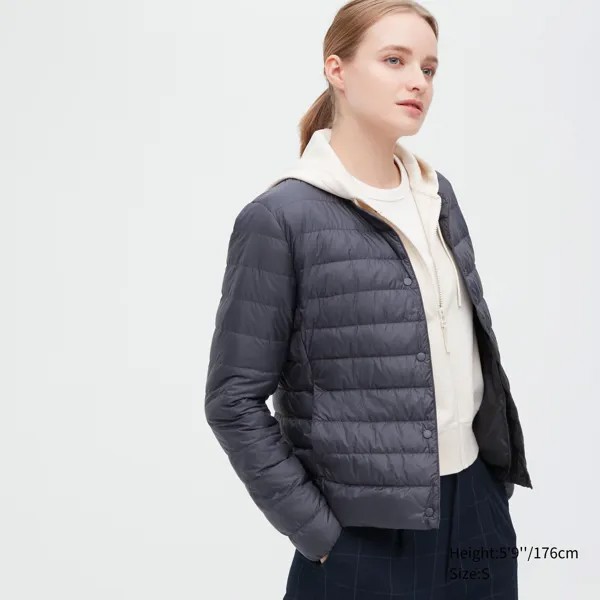 Пуховик женский UNIQLO 453274COL68 синий 2XL (доставка из-за рубежа)