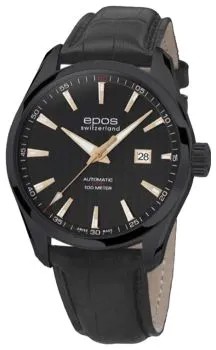 Швейцарские наручные  мужские часы Epos 3401.132.25.19.25. Коллекция Passion