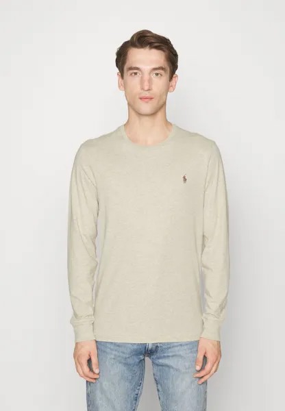 Футболка с длинными рукавами CUSTOM SLIM FIT Polo Ralph Lauren, Expedition Dune Heather