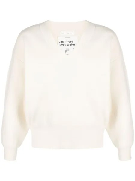 Extreme cashmere кашемировый джемпер n°316 Lana, нейтральный цвет