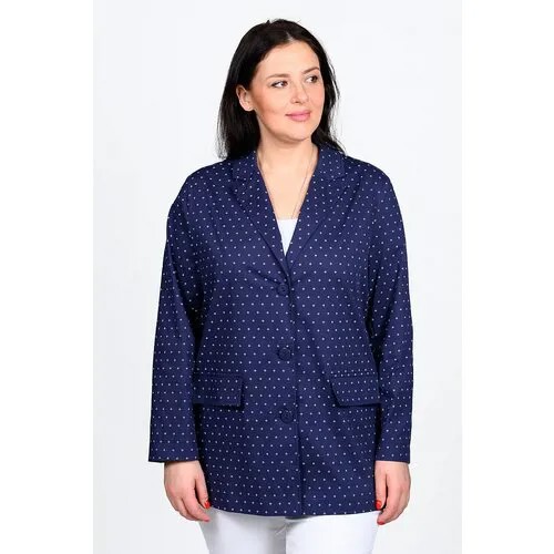 Пиджак SVESTA, размер 58, синий