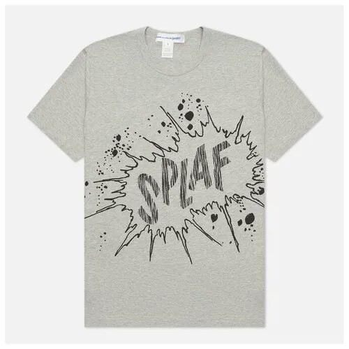 Футболка Comme des Garcons SHIRT, хлопок, размер S, серый