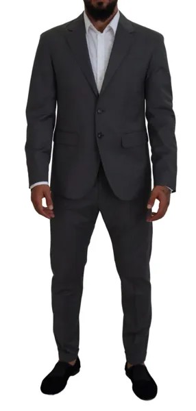 DSQUARED2 Костюм из двух предметов CIPRO, серый шерстяной однобортный костюм IT48/US38/M Рекомендуемая розничная цена 1750 долларов США
