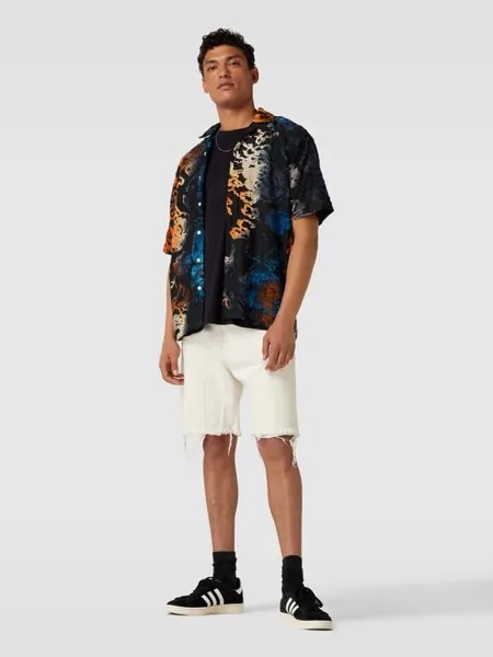 Джинсовые шорты с потертыми манжетами, модель TONY Jack & Jones, экрю