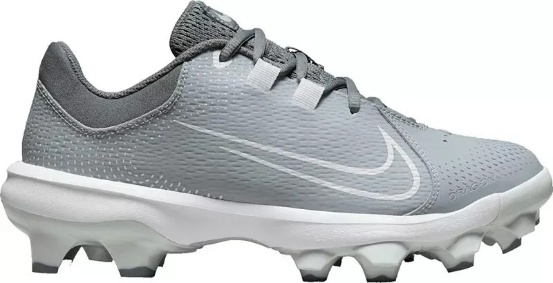Женские софтбольные бутсы для софтбола Nike Hyperdiamond 4 Pro MCS, серый/белый