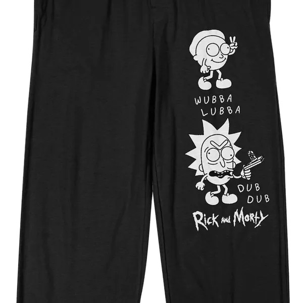 Мужские пижамные штаны Rick & Morty Wubba Licensed Character