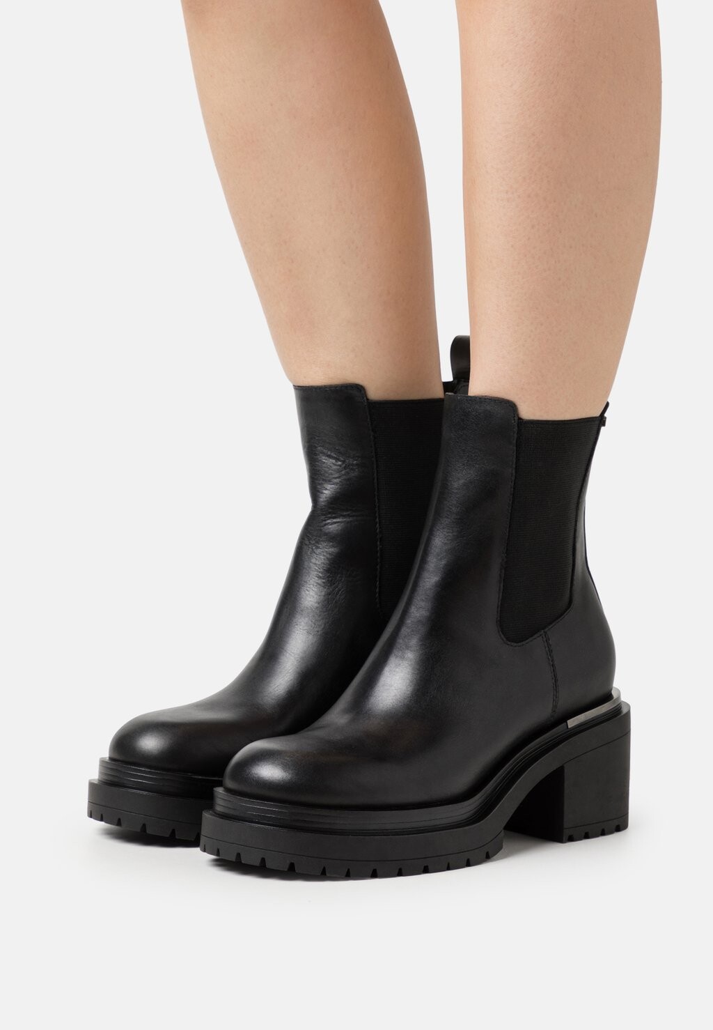 Ботинки на платформе DKNY PATRIA CHELSEA, черный