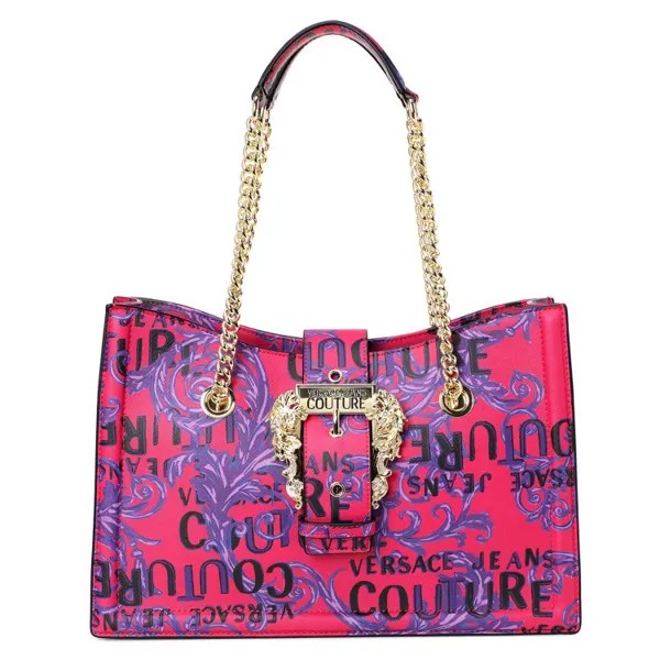 Сумка тоут женская Versace Jeans Couture 74VA4BFI розовая