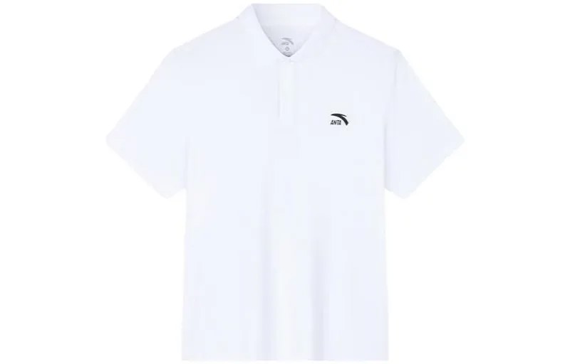 Мужская рубашка поло Life Collection Snowflake White Anta, цвет Snowflake White