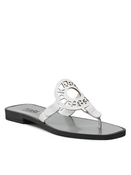 Шлепанцы KL80408 KARL LAGERFELD белый 40 EU