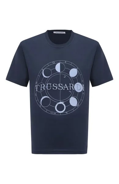 Хлопковая футболка Trussardi