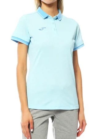 Футболка-поло женская Joma 900444 голубая 48