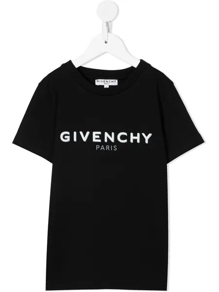 Givenchy Kids футболка с логотипом