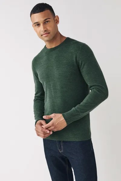 Мягкий вязаный свитер Next, зеленый