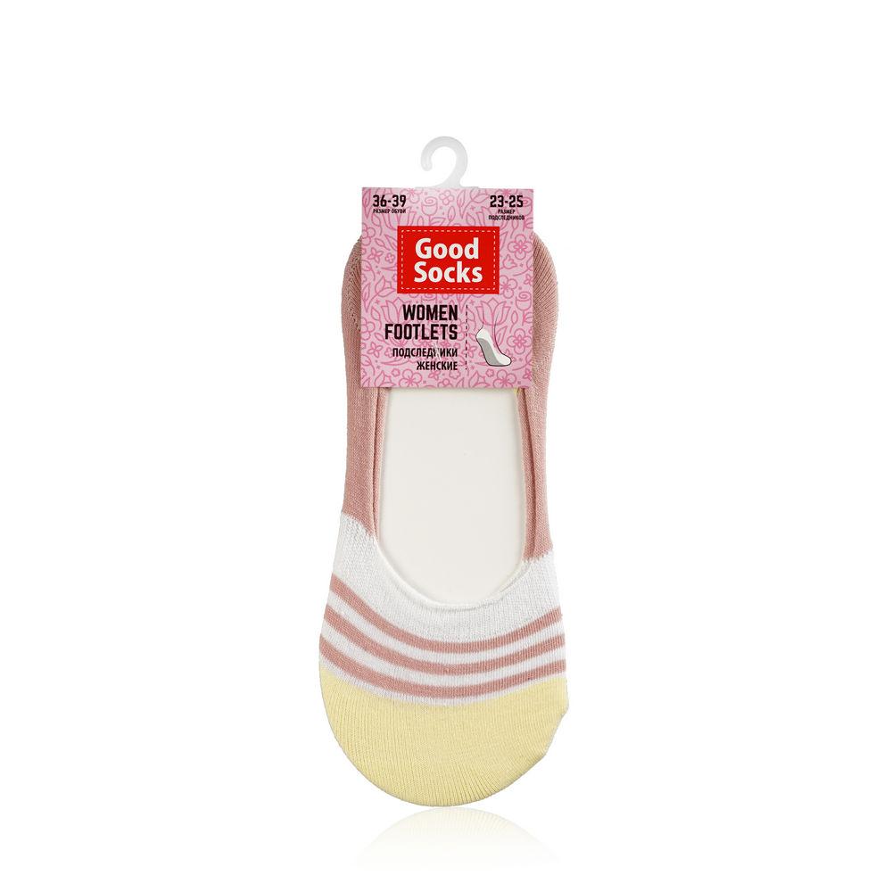 Следки женские Good Socks бежевые 23-25