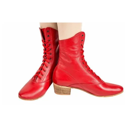 Ботинки VARIANT, размер 35, красный