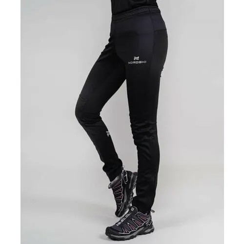 Брюки спортивные Nordski Base, размер XS, черный black