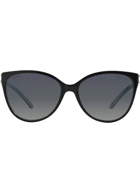 Tiffany & Co Eyewear солнцезащитные очки в квадратной оправе с затемненными линзами