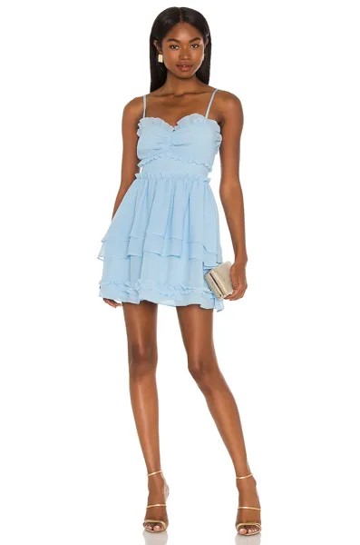 Платье мини NBD Campbell, цвет Baby Blue
