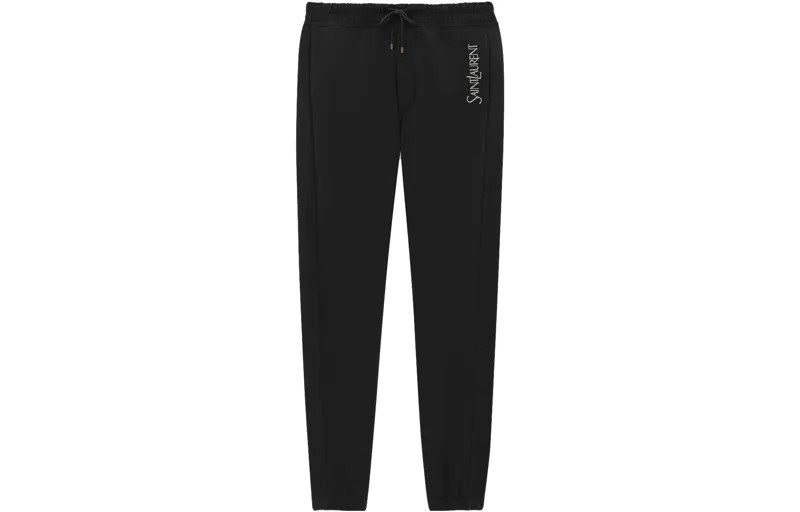 SAINT LAURENT Мужские спортивные штаны, цвет Black