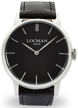 Fashion наручные  мужские часы Locman 0251V01-00BKNKPK. Коллекция 1960