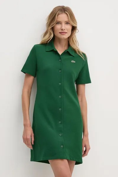 Платье Lacoste, зеленый
