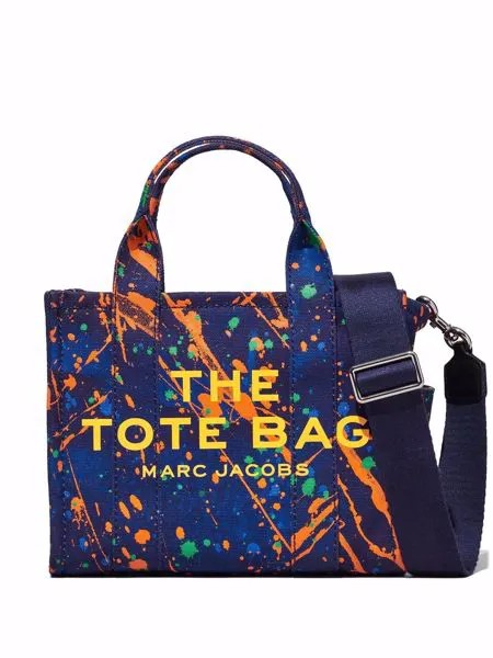 Marc Jacobs сумка-тоут размера мини с эффектом разбрызганной краски