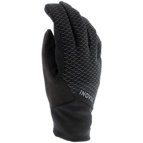 Перчатки для беговых лыж утепленные для взрослых XC GLOVES 100 черные M INOVIK X Декатлон