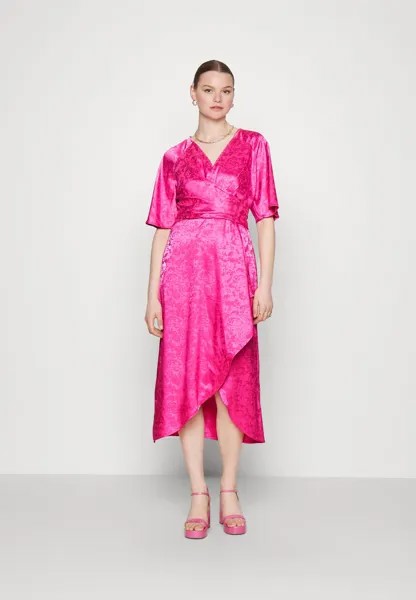 Коктейльное платье YAS, розовый