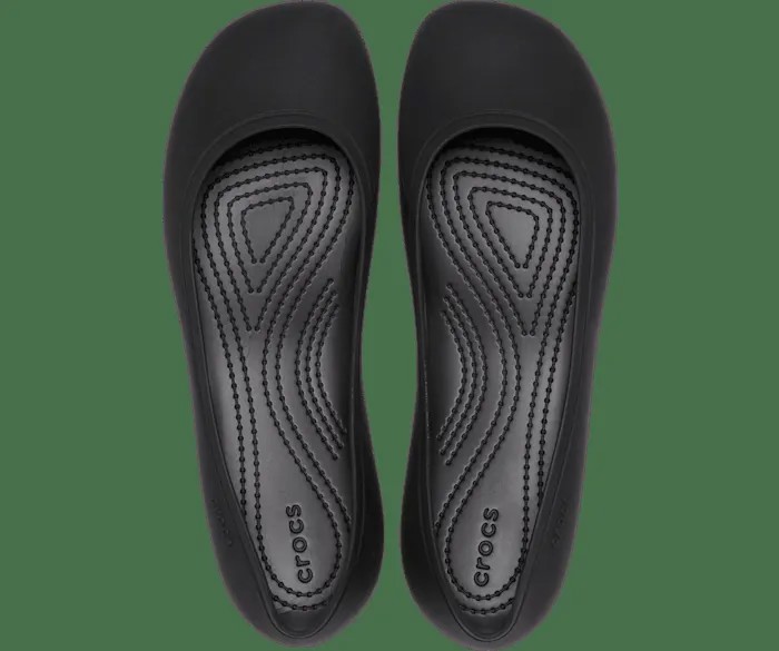 Балетки Brooklyn Crocs женские, цвет Black