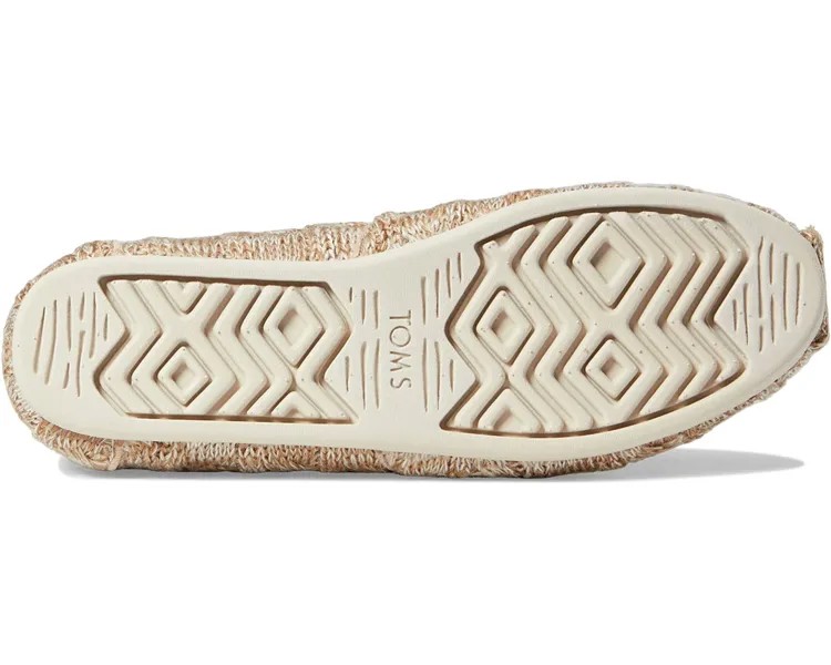 Лоферы Alpargata CloudBound TOMS, вязаная пряжа sahara с массивными косами