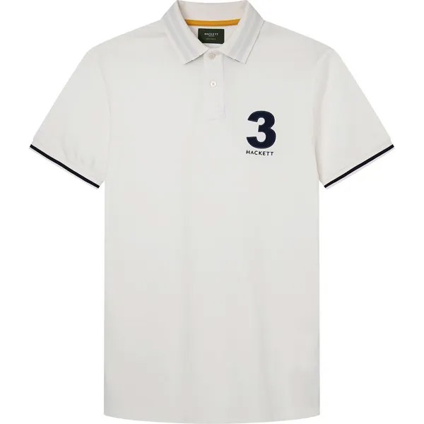 Поло Hackett Heritage Number, белый