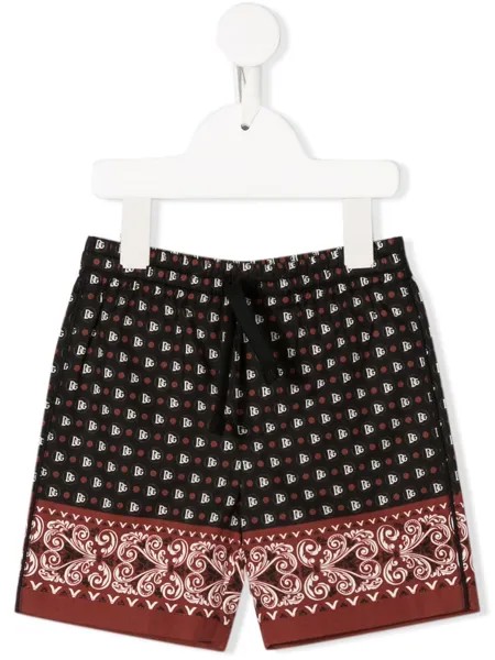 Dolce & Gabbana Kids шорты с принтом