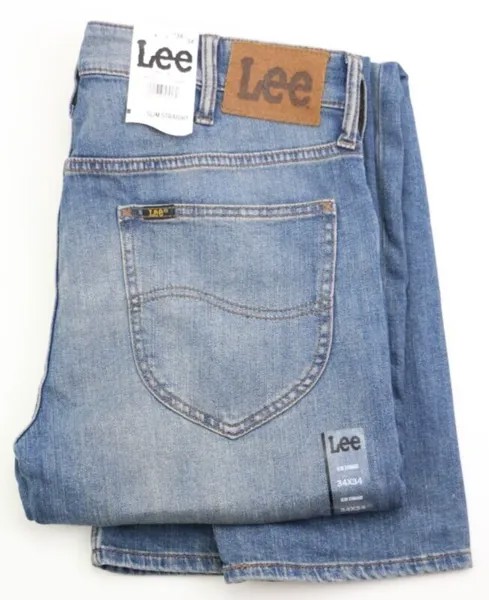 Узкие мужские джинсы прямого кроя Lee, размер W34 L34, новинка