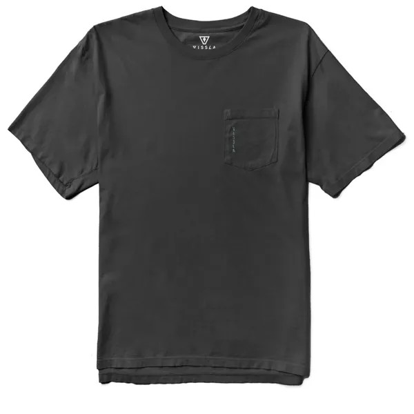 Футболка Vissla Desert Barrels Organic Pocket, цвет Phantom