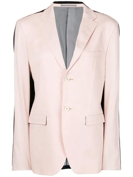 Jil Sander Pre-Owned пиджак с контрастными полосками