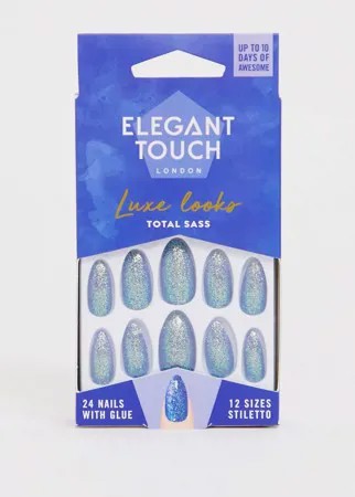 Накладные ногти Elegant Touch - Luxe (Total Sass)-Синий