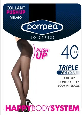 Колготки женские Pompea TRIPLE ACTION 40 den черные 3