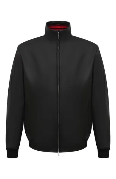 Кожаный бомбер Kiton