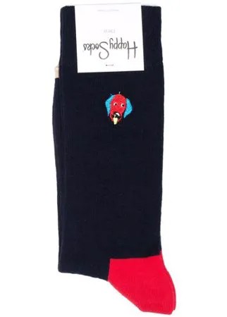 Носки Happy Socks с вышивкой Red Dog Happy Socks - Embroidery - Red Dog 36-40