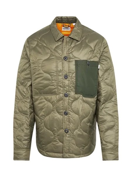 Межсезонная куртка стандартного кроя Timberland, оливковый/темно-зеленый