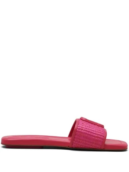 Marc Jacobs сандалии The Woven J Marc, розовый