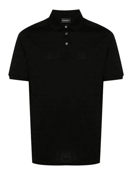 Водолазка стандартного кроя Emporio Armani, черный