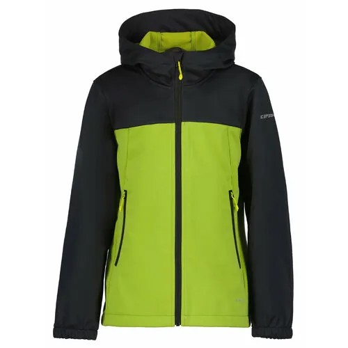 Куртка ICEPEAK, размер 164, зеленый, черный