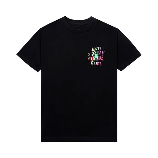 Футболка Anti Social Social Club Retired 'Black', черный