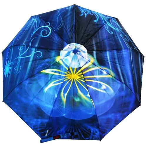 Женский зонт/Monsoon umbrella M8038/темно-синий