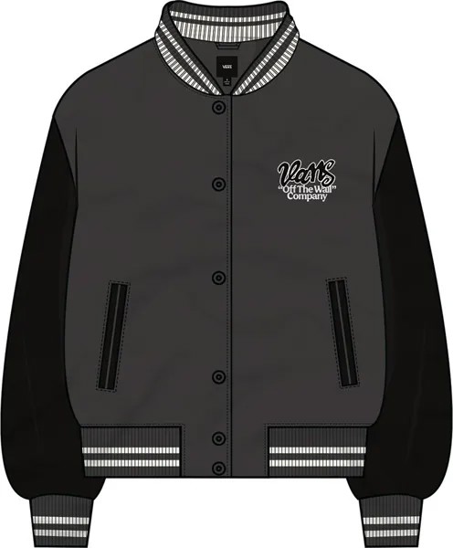 Куртка Vans Jacke Varsity Club Bomber, черный