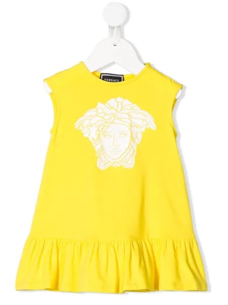 Versace Kids платье с логотипом