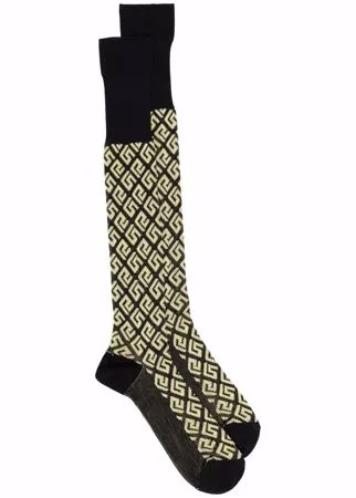 Versace носки с узором Greca